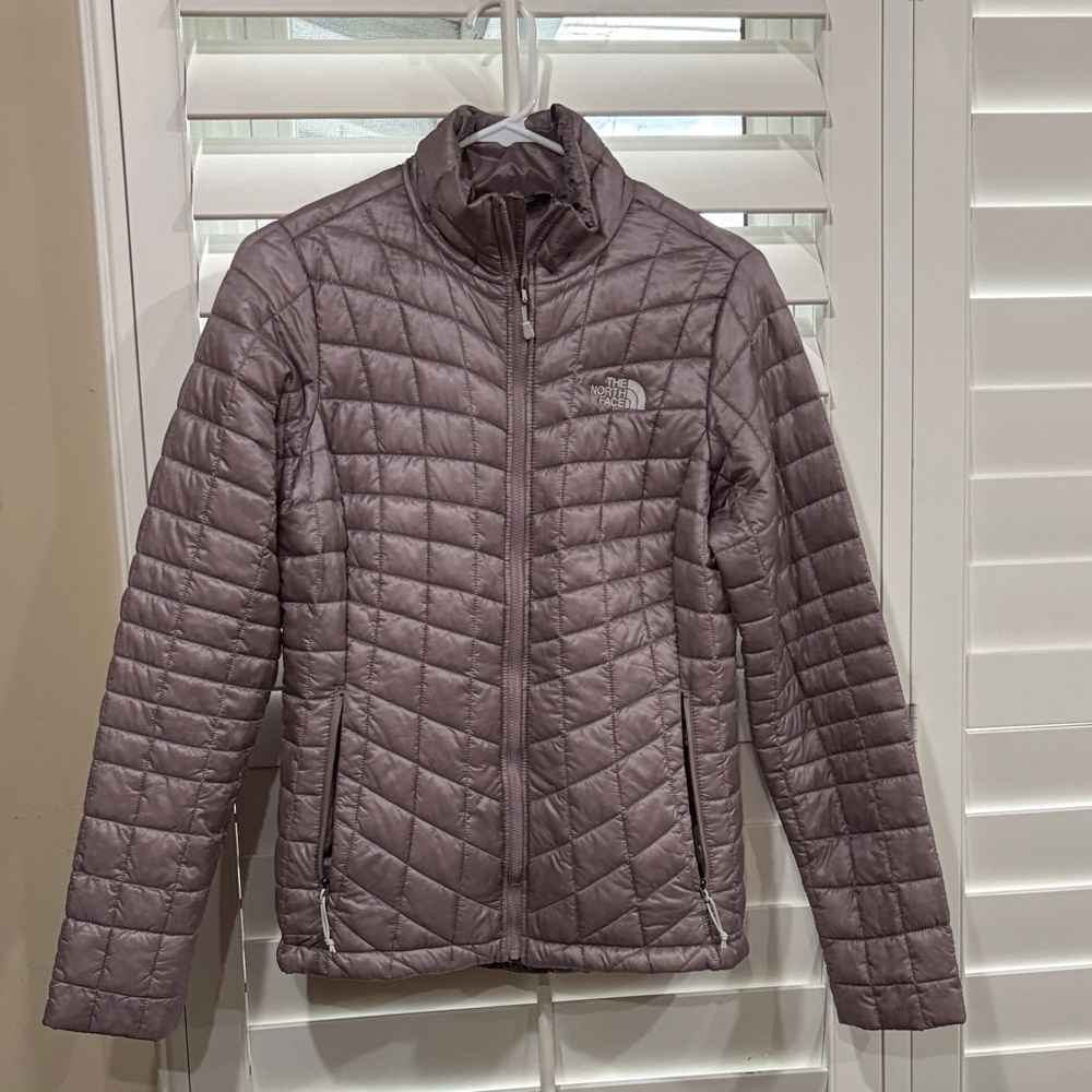 The North Face Mauve Quilted Jacket